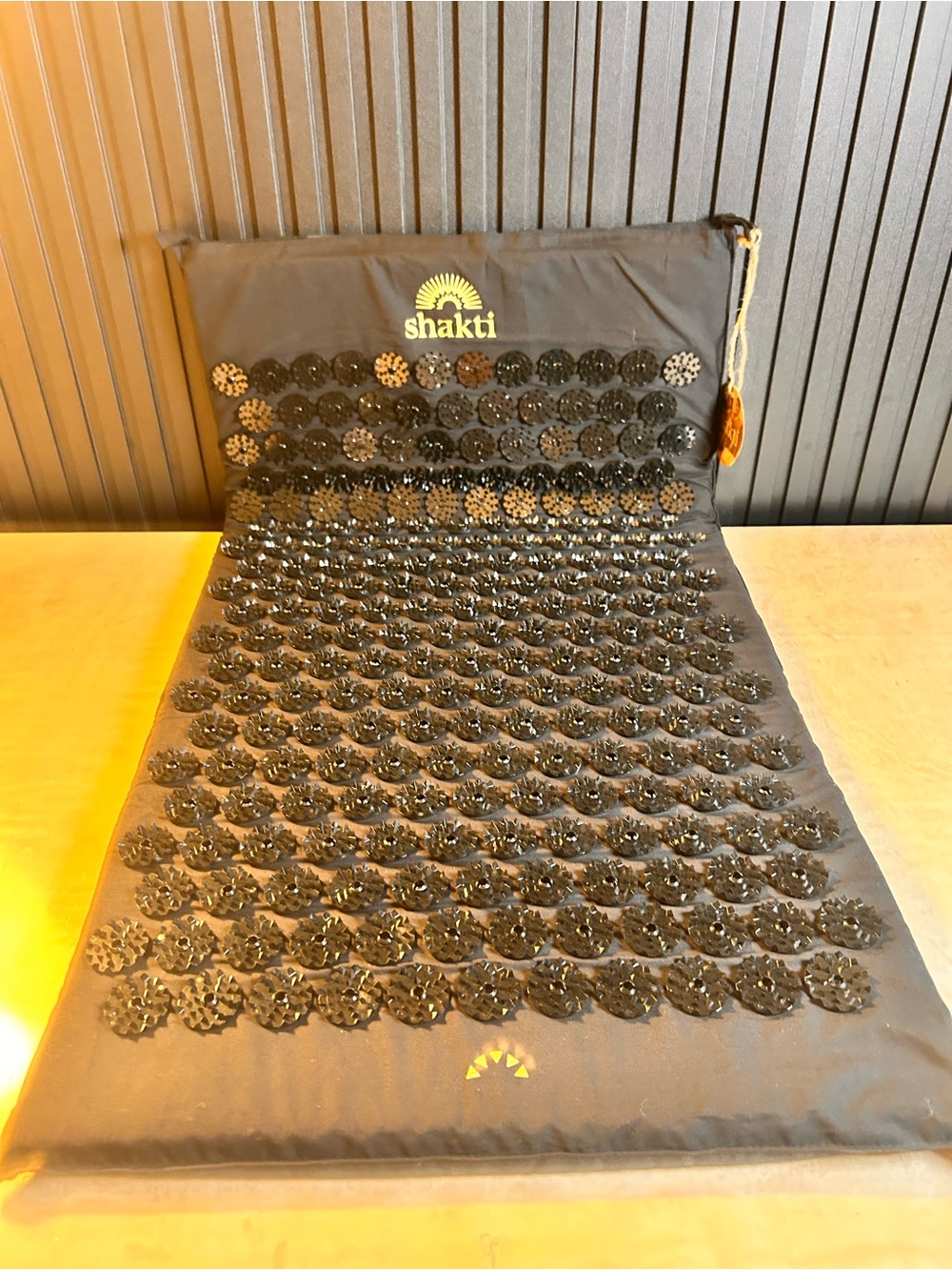 ShaktiMat bundle level 2 pillow and mat shakti black - Picture 2 of 6